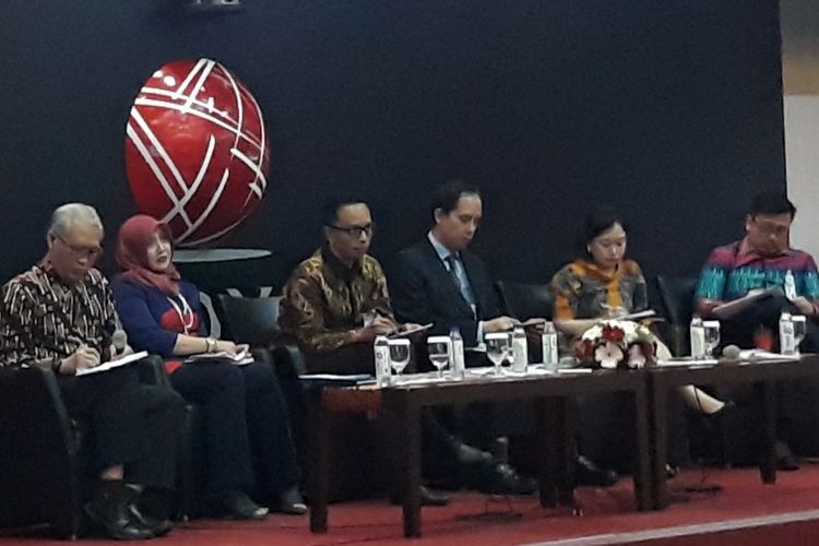 Sosialisasi EBA-SP oleh PT Sarana Multigriya Finansial di Bursa Efek Indonesia (BEI), Jumat (9/2/2018).