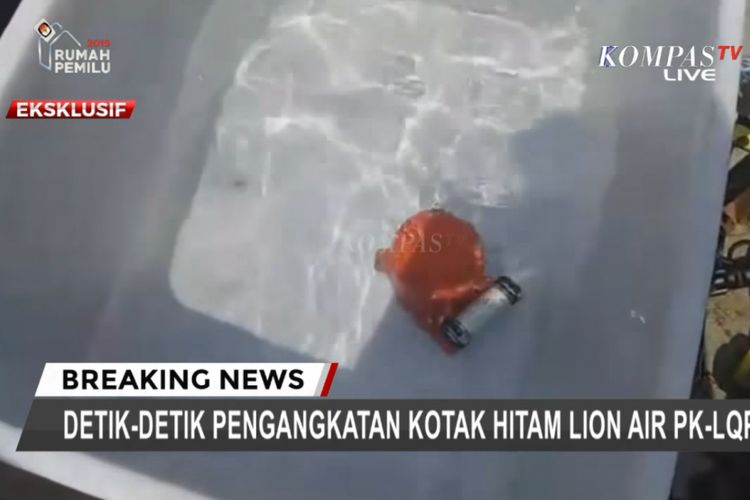 Tim Masih Mencari 1 "Black Box" Berisi Percakapan Pilot Lion Air JT 610