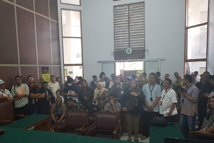 Persidangan Yudistisi di Pengadilan Jakarta Selatan, Senin (26/11/2018).