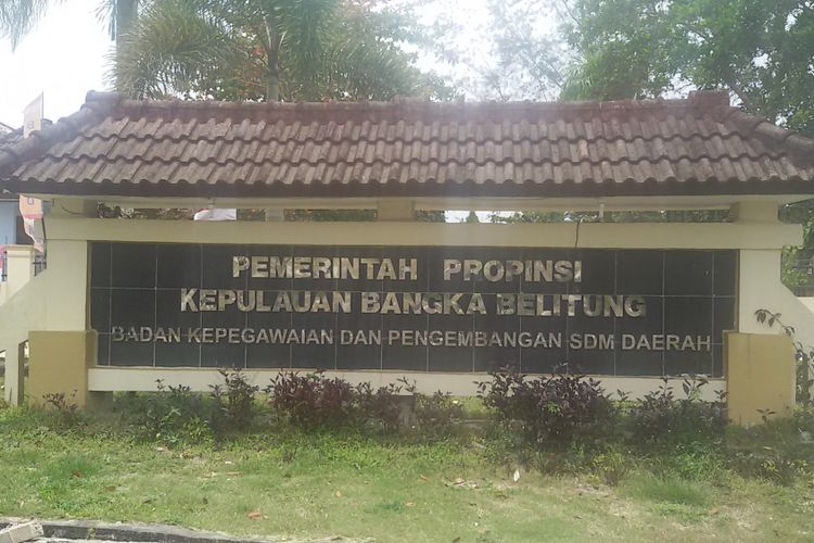 Kantor BKD dan SDM Pemprov Kepulauan Bangka Belitung.