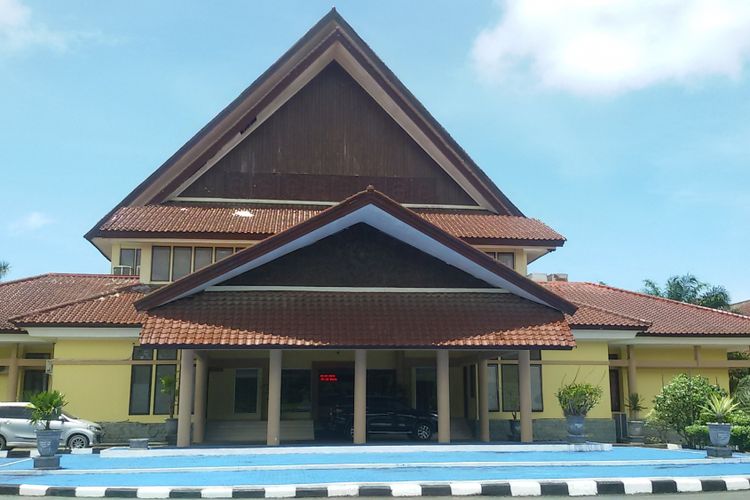 Kantor DPRD Kepulauan Bangka Belitung.