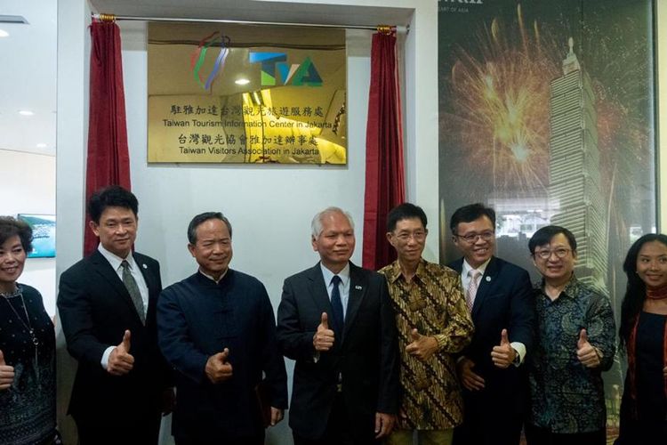 Peresmian Pusat Informasi Pariwisata Taiwan di Jakarta