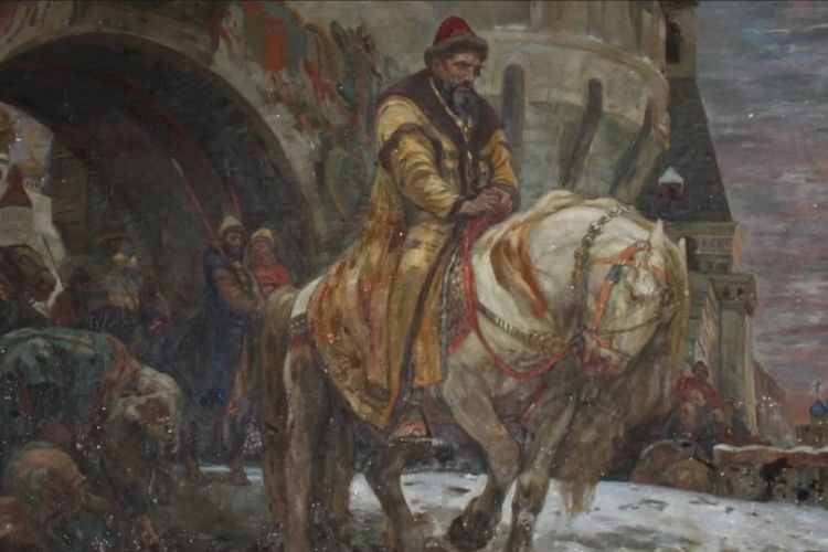 Lukisan tsar Rusia, Ivan The Terrible yang dinyatakan hilang setelah dicuri dari Ukraina saat Perang Dunia II.
