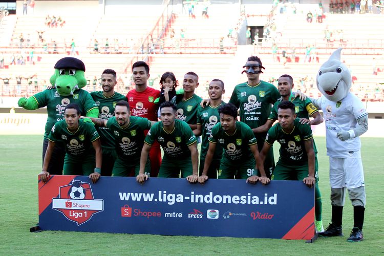 Skuad Tim Persebaya Surabaya Liga 1 2019. 