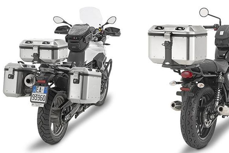 GIVI Trekker Dolomiti top case cocok untuk semua motor adventure.