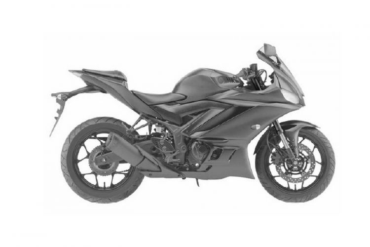 Yamaha mendaftarkan desain motorsport terbaru mereka yang dipastikan merupakan YZF-R25 atau R3