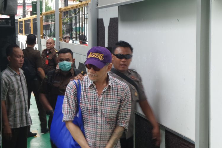 Tio Pakusadewo menjalani sidang putusan di PN Jakarta Selatan, Selasa (24/7/2018).