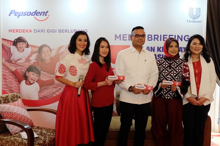 Kampanye IndonesiaMerdeka dari Gigi Berlubang di Plantaran Menteng Jakarta (05/07/17)