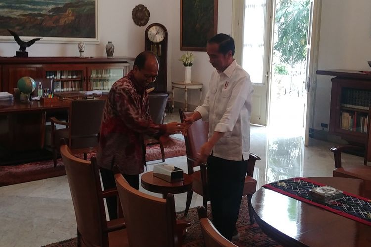Sutopo: Terima Kasih Pak Jokowi, Sudah Lama Sekali Saya Ingin Bertemu