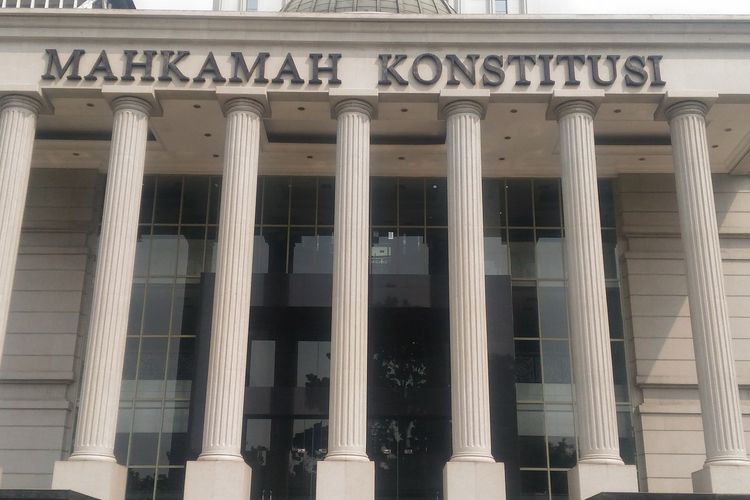 Gedung Mahkamah Konstitusi di Jakarta Pusat, Selasa (21/5/2019). 