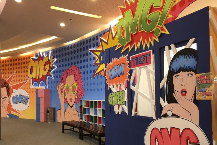 OMG Rooms, wahana foto di Summarecon Mall Bekasi mulai 18 April hingga 18 Agustus 2019. 