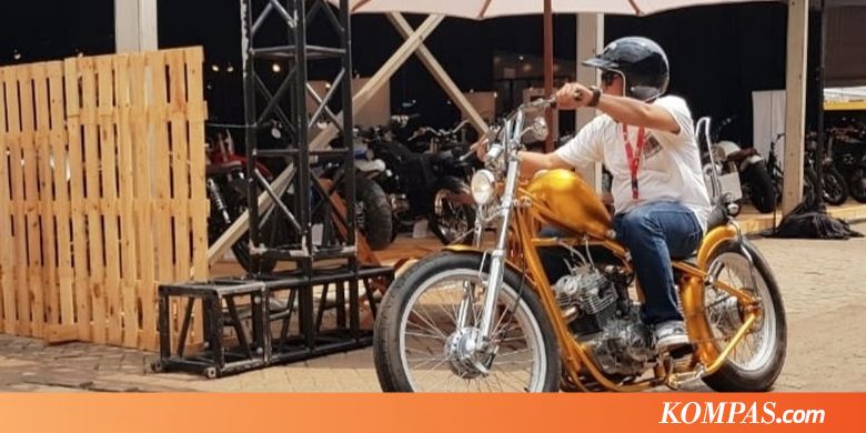 Jajal Chopper Presiden Jokowi di Telkomsel IIMS 2019