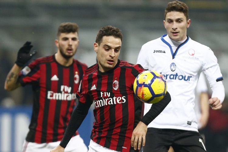 AC Milan alami kekalahan 0-2 saat menjamu Atalanta di San Siro pada pertandingan pekan ke-18 Serie A, Sabtu (23/12/2017).