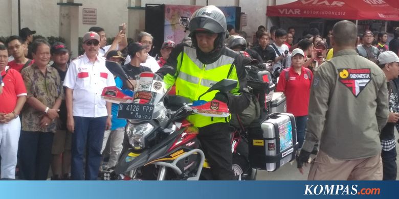 Bermotor Sendiri hingga Nepal, Gunadi Ingin Pamer Keberhasilan Pembangunan Indonesia