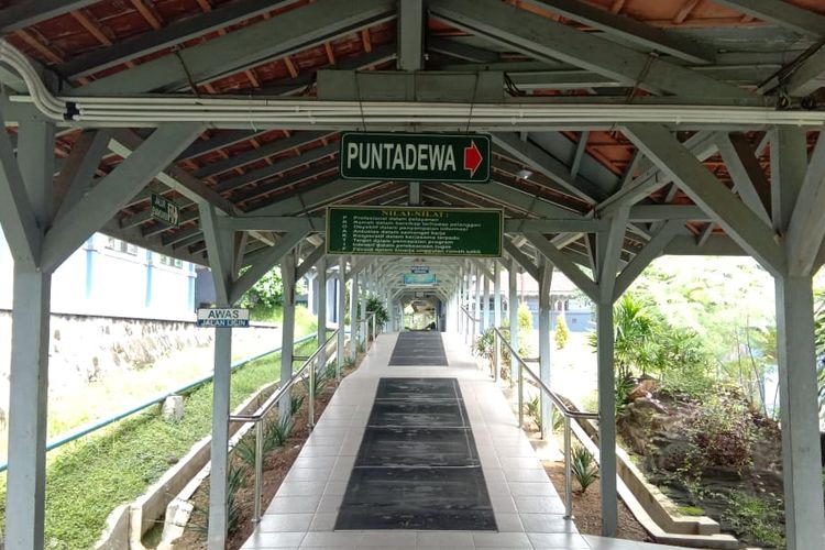 Salah satu lorong di RSJD Surakarta