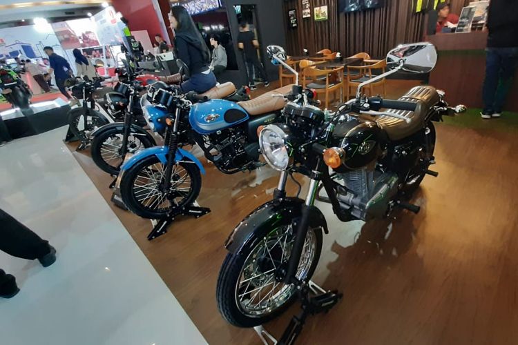 Pilihan motor sport 150-200 cc memberikan diskon yang menarik selama Telkomsel IIMS 2019