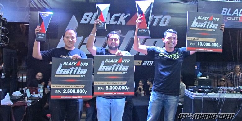 Pemenang Black Auto Battle Pekanbaru 2017