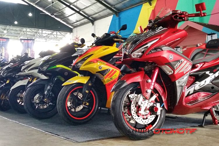 Semifinal Kontes Modifikasi Motor Maxi Yamaha di Makassar Semifinal Kontes Modifikasi Motor Maxi Yamaha di Makassar