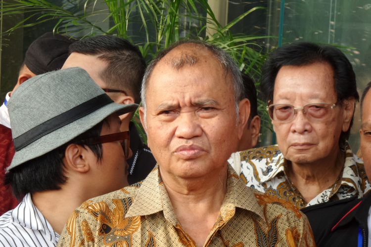 Ketua KPK Agus Rahardjo di Gedung KPK Jakarta, Rabu (5/7/2017).
