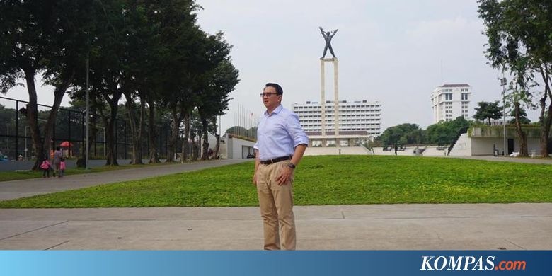 Kunjungi Lapangan Banteng, Ahok Singgung Dana KLB dari Pengembang