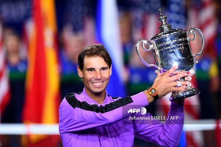 Rafael Nadal keluar sebagai juara US Open 2019 tunggal putra setelah mengalahkan Daniil Medvedev lewat drama lima set.