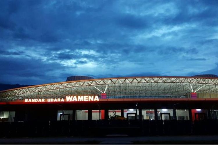 Terminal Bandara Wamena Jayawijaya, Papua.