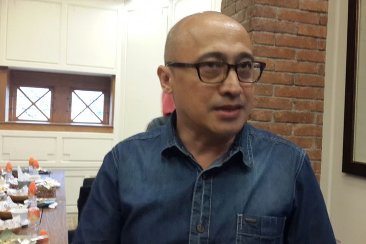 Direktur Utama Perum Jasa Tirta I, Raymond Valiant Ruritan, saat ditemui di Kota Malang, Jumat (19/1/2018).
