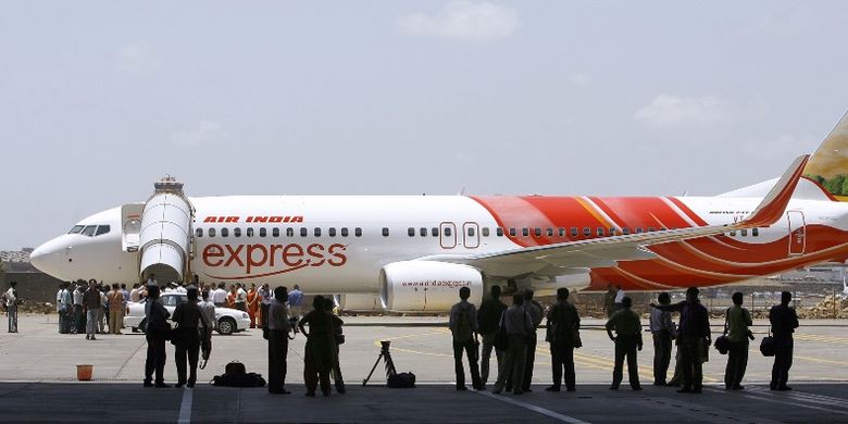 Pesawat Boeing 737-800 milik Air India Express.