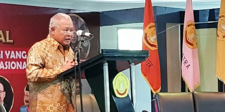 Mantan menteri ESDM Purnomo Yusgiantoro mengatakan, pembangunan PLTN harus mempertimbangkan banyak aspek, Rabu (26/9/2018)