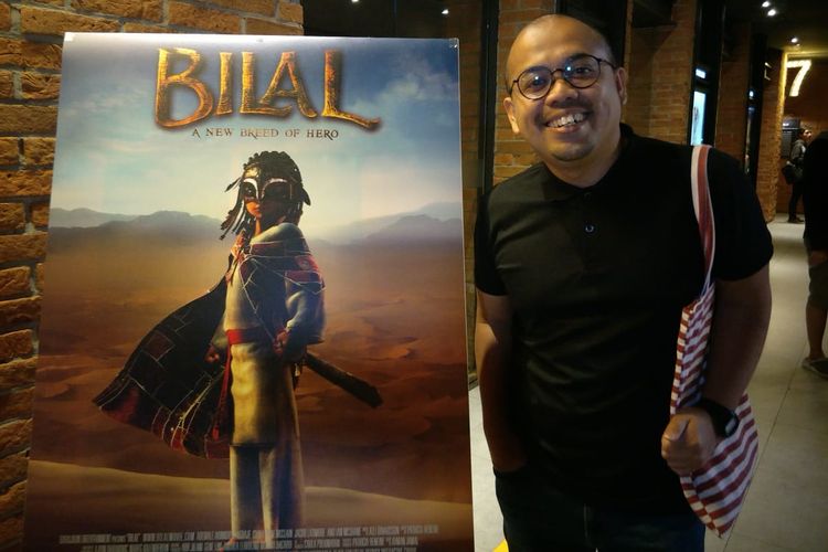 Sogi Indra Dhuaja saat ditemui usai menonton film Bilal di CGV Grand Indonesia, Sabtu (11/5/2019).