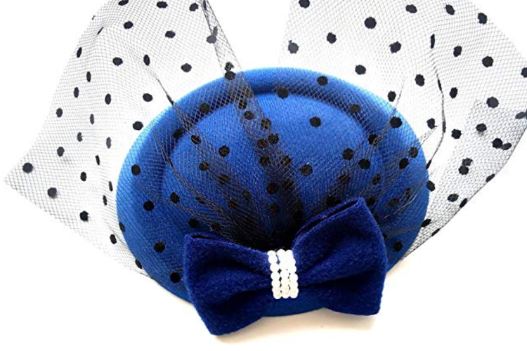 topi pillbox fascinator