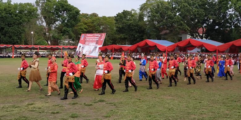 Suasana Pekan Kerja Nyata Revolusi Mental, Jumat (26/10/2018), di Manado, Sulawesi Utara.