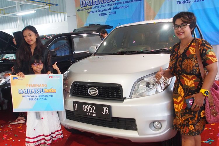 Salah satu pemenang Daihatsu Setia 2018.