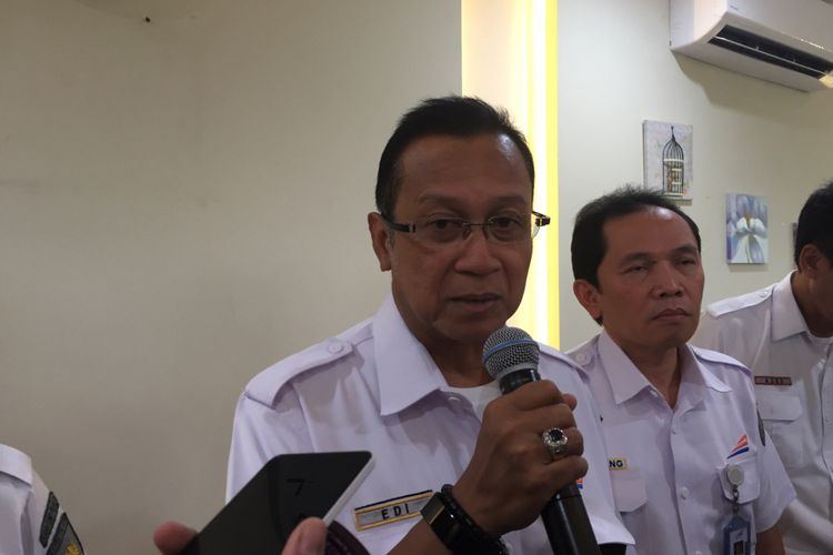 Direktur Utama PT Kereta Api Indonesia (KAI) Edi Sukmoro