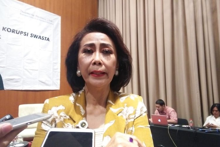 Ketua Pansel KPK Yenti Garnasih di Hotel Morrisey, Jakarta, Rabu (3/7/2019)