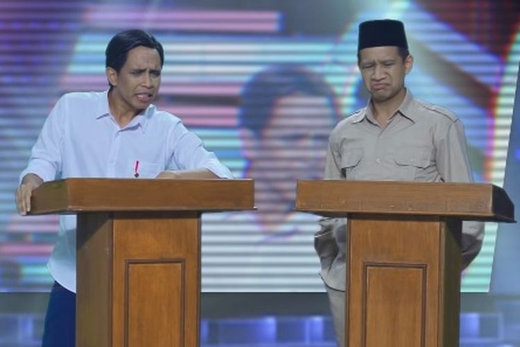 Cuplikan video Prabowo VS Jokowi - Epic Rap Battles Of Presidency.