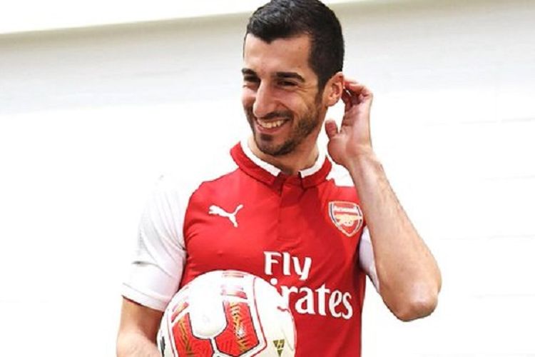 Henrikh Mkhitaryan diumumkan resmi sebagai pemain baru Arsenal pada Senin (22/1/2018).