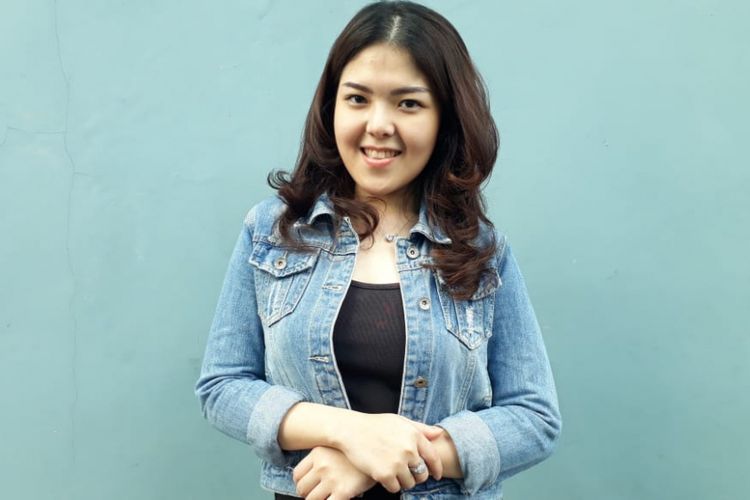 Tina Toonita saat ditemui di kawasan Tendean, Jakarta Selatan, Kamis (19/7/2018).