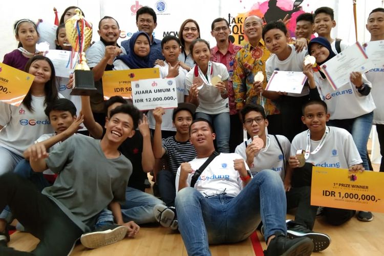 Kontingen DKI Jakarta keluar sebagai juara umum.