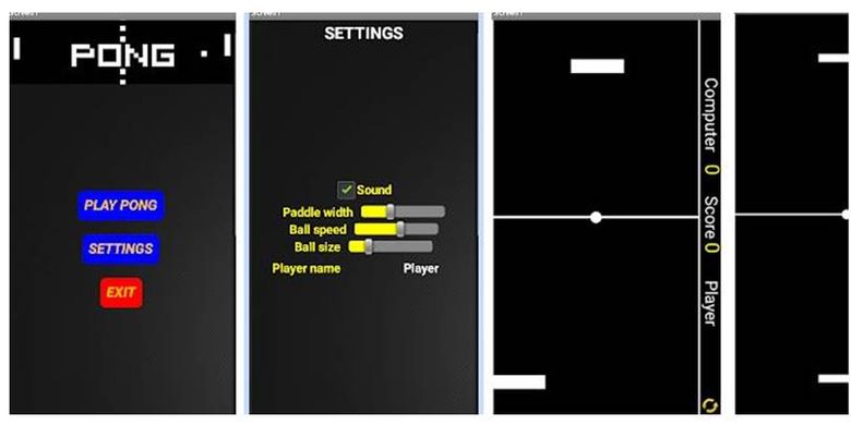 Old Classic Pong 