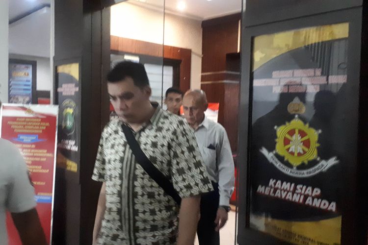 Mayor Jenderal (Purn) Kivlan Zen di Polda Metro Jaya, Jumat (14/6/2019).