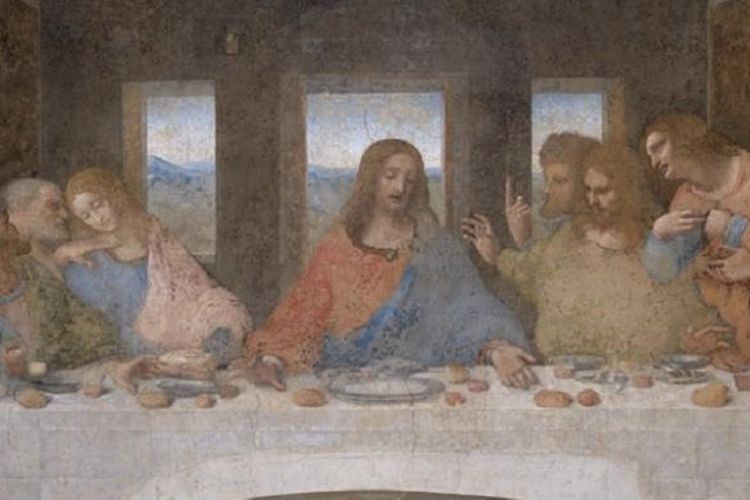 Menurut seorang peneliti, Leonardo Da Vinci menyisipkan kode-kode rahasia tentang hari kiamat di atas pintu yang berada tepat di belakang Yesus dalam lukisan The Last Supper.