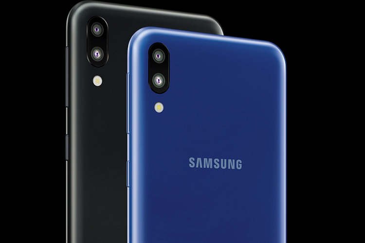 Samsung Galaxy M10 tanpa sensor fingerprint