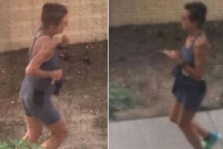 Kepolisian Colorado, AS, mengatakan, kelakuan perempuan pelari itu aneh.