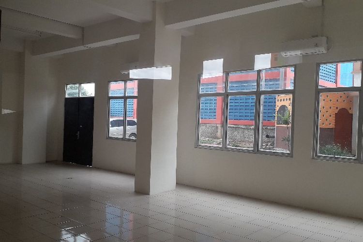 Ruang belajar PAUD di Rumah Susun KS Tubun di Jalan KS Tubun Raya, Palmerah, Jakarta Barat pada Senin (12/3/2018). 