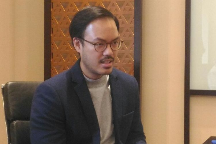 CEO sekaligus Founder Agregator fintech syariah ALAMI Dima Djani, di Jakarta, Jumat (18/5/2018).
