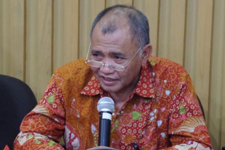Ketua KPK Agus Rahardjo di Gedung KPK Jakarta, Kamis (10/11/2016).