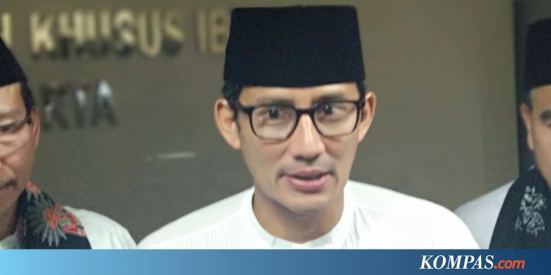 PKL Melawai Berdagang di Trotoar, Sandiaga Salahkan Pemprov DKI