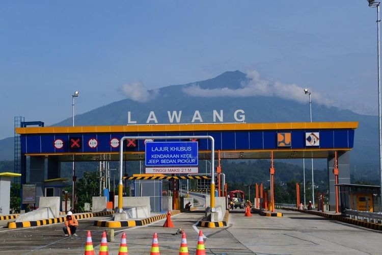 Gerbang Tol Lawang di ruas Tol Pandaan-Malang