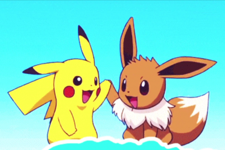 Pikachu dan Eevee